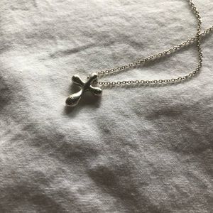 Tiffany Elsa Peretti Cross Pendant